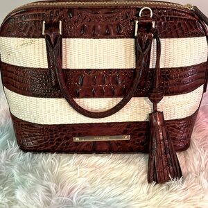 Just in time for summer Brahmin Multi Texture Purse